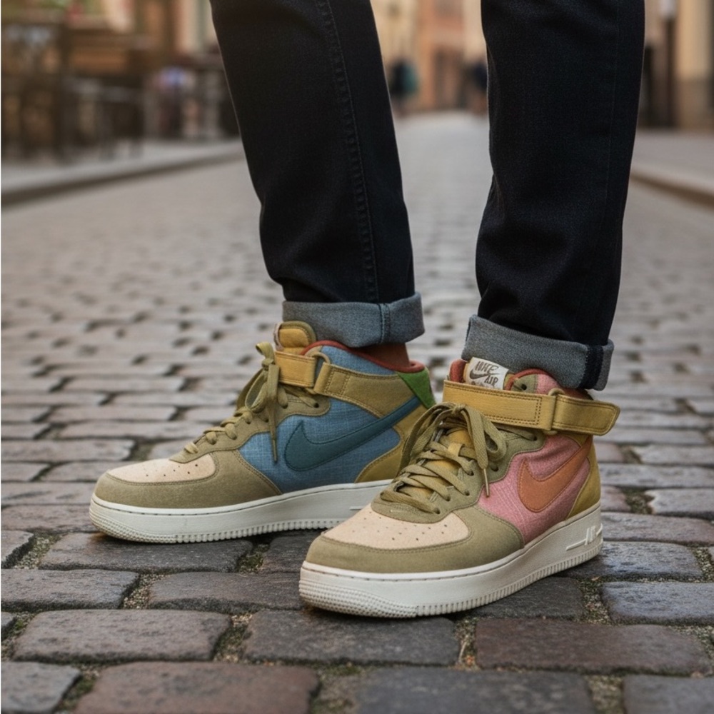 Nike Air Force 1, Nike Sun Club collab, size 9.5